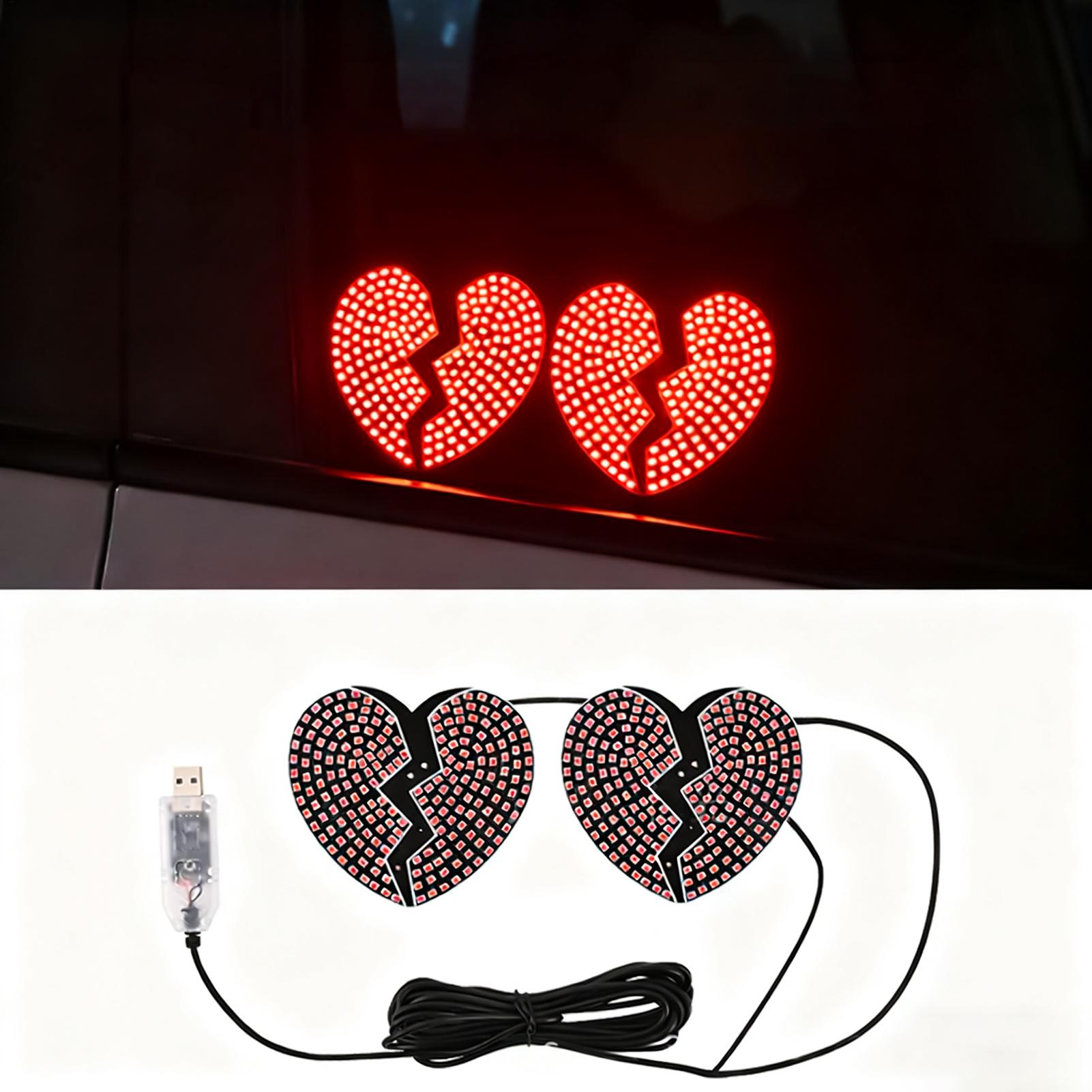 Car Window Light Up Sign Love  - Up Lighting Decor ulasan dan harga