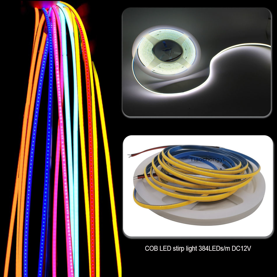 3mm COB DC 12V Ultra Thin  Col - Lighting Mcqueen Bedroom Decor ulasan dan harga