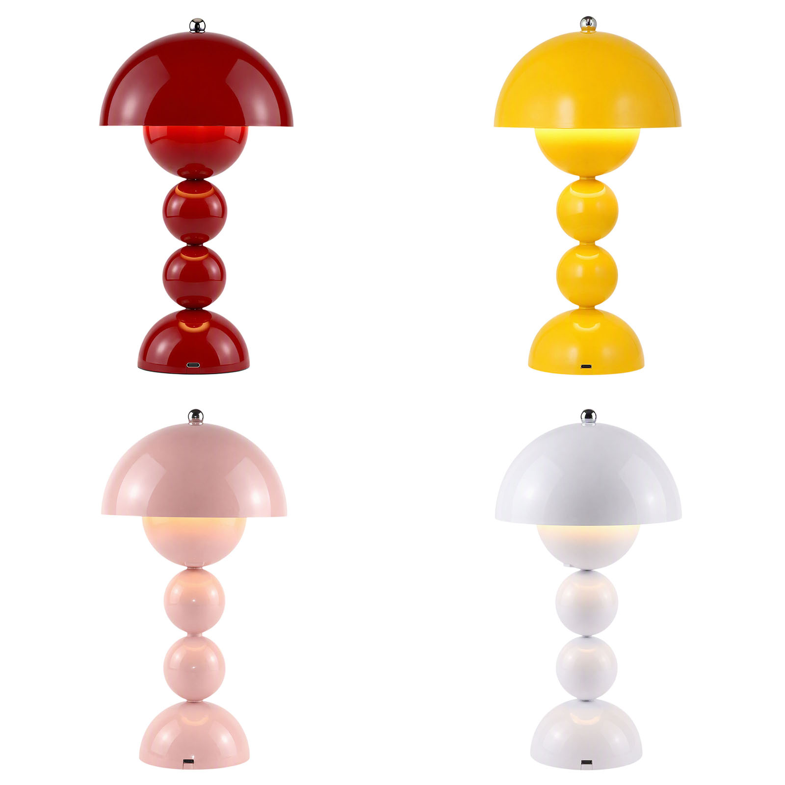 Vintage Mushroom Table Lamp US - Lighting Decor Bedroom ulasan dan harga